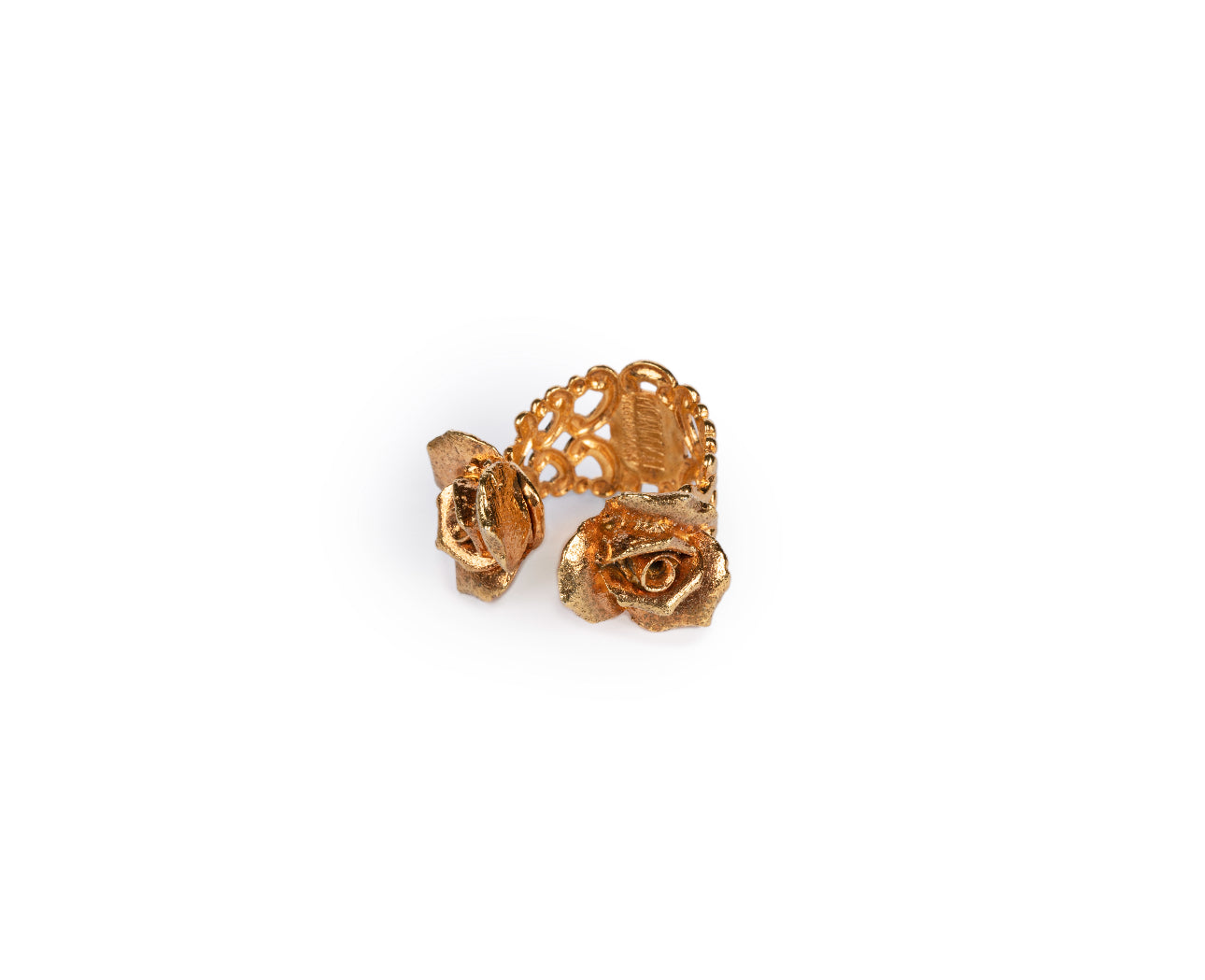 DOUBLE ROSETTE RING