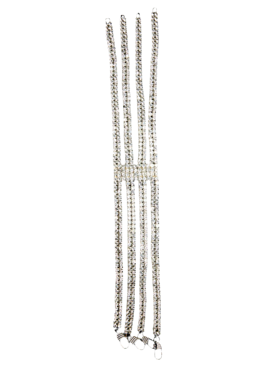 Crystal 4 Row Choker 