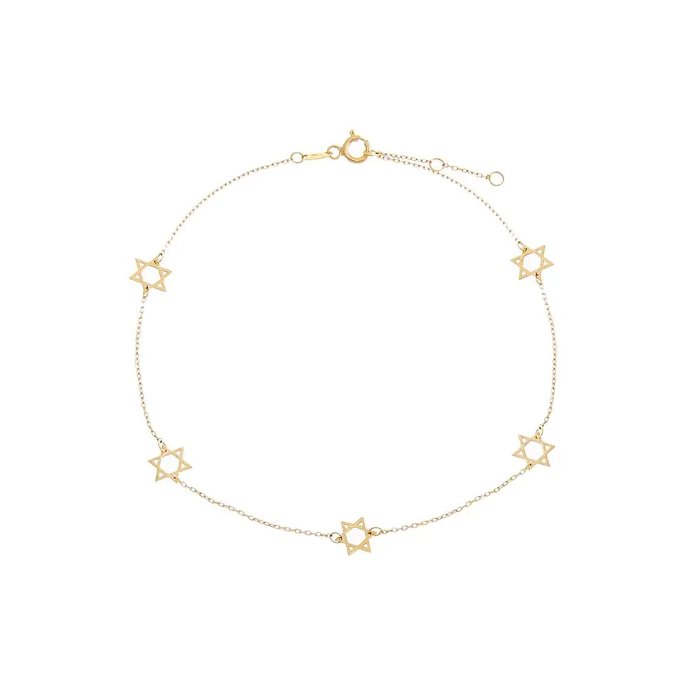 Star of David Anklet or Bracelet