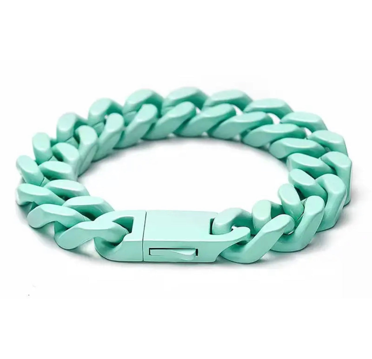 MonoColor Cuban Chain Bracelet