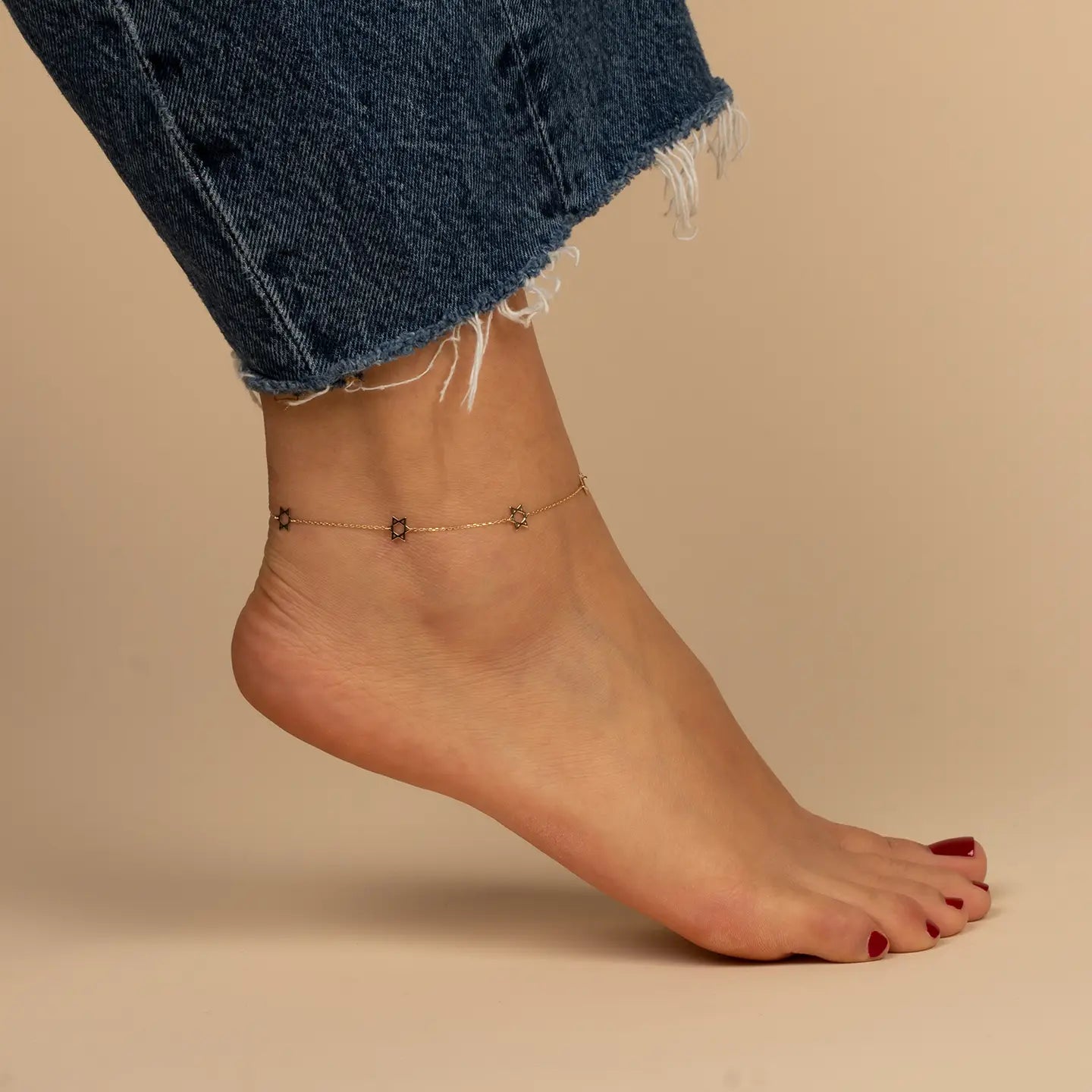 Star of David Anklet or Bracelet