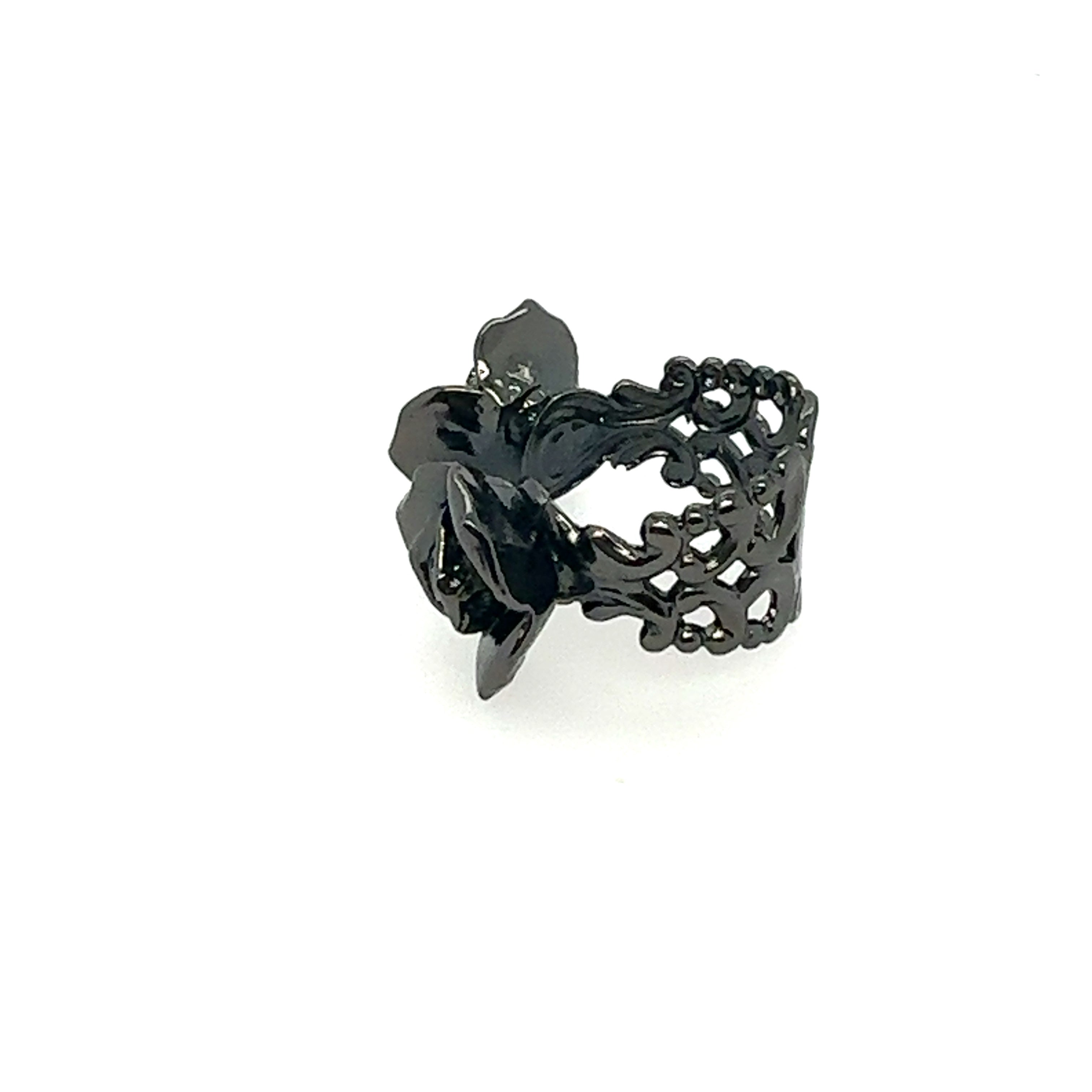 DOUBLE ROSETTE RING