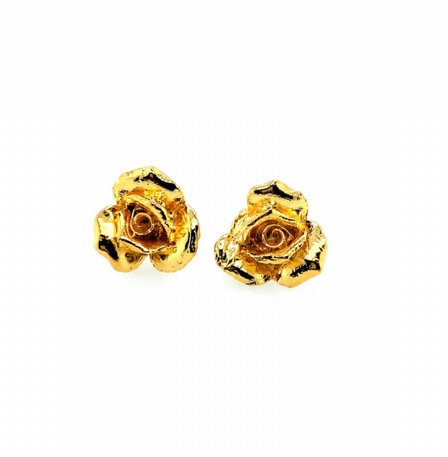 Rosette Earring Studs