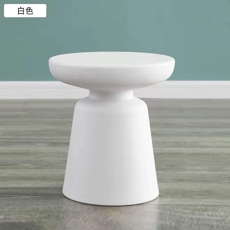 Nordic Style Stool Side Table Modern Bedside Mushroom