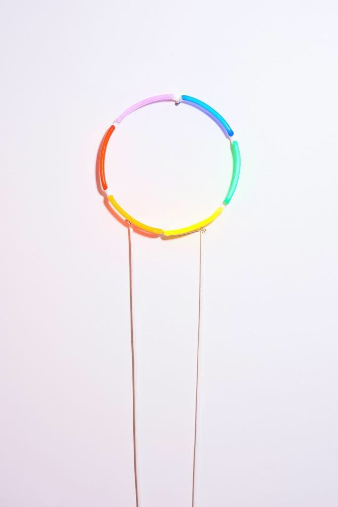 Rainbow Halo Neon Sign